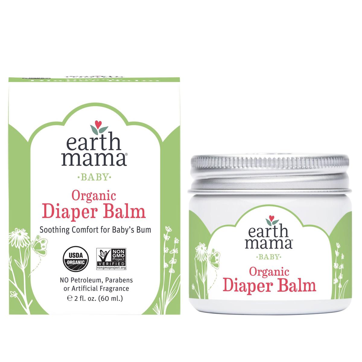 Diaper Balm Earth Mama Products Earth Mama Organics Organic Diaper