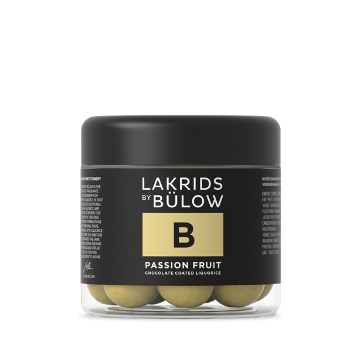 Primary Image of Bulow Passion Fruit Chocolate Coated Liquorice