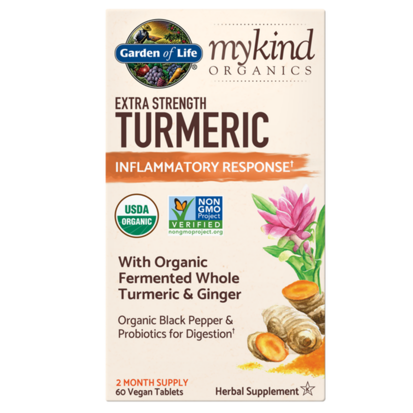 Primary Image of mykind Organics Turmeric Extra Strength