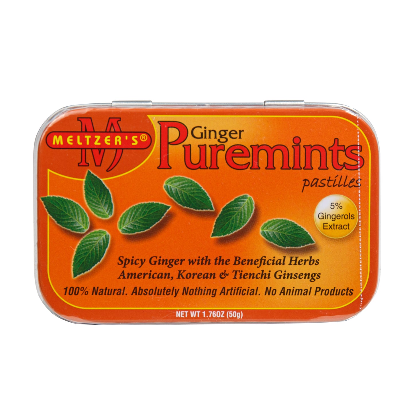 Meltzer's Ginger Puremints (50 g) #23567