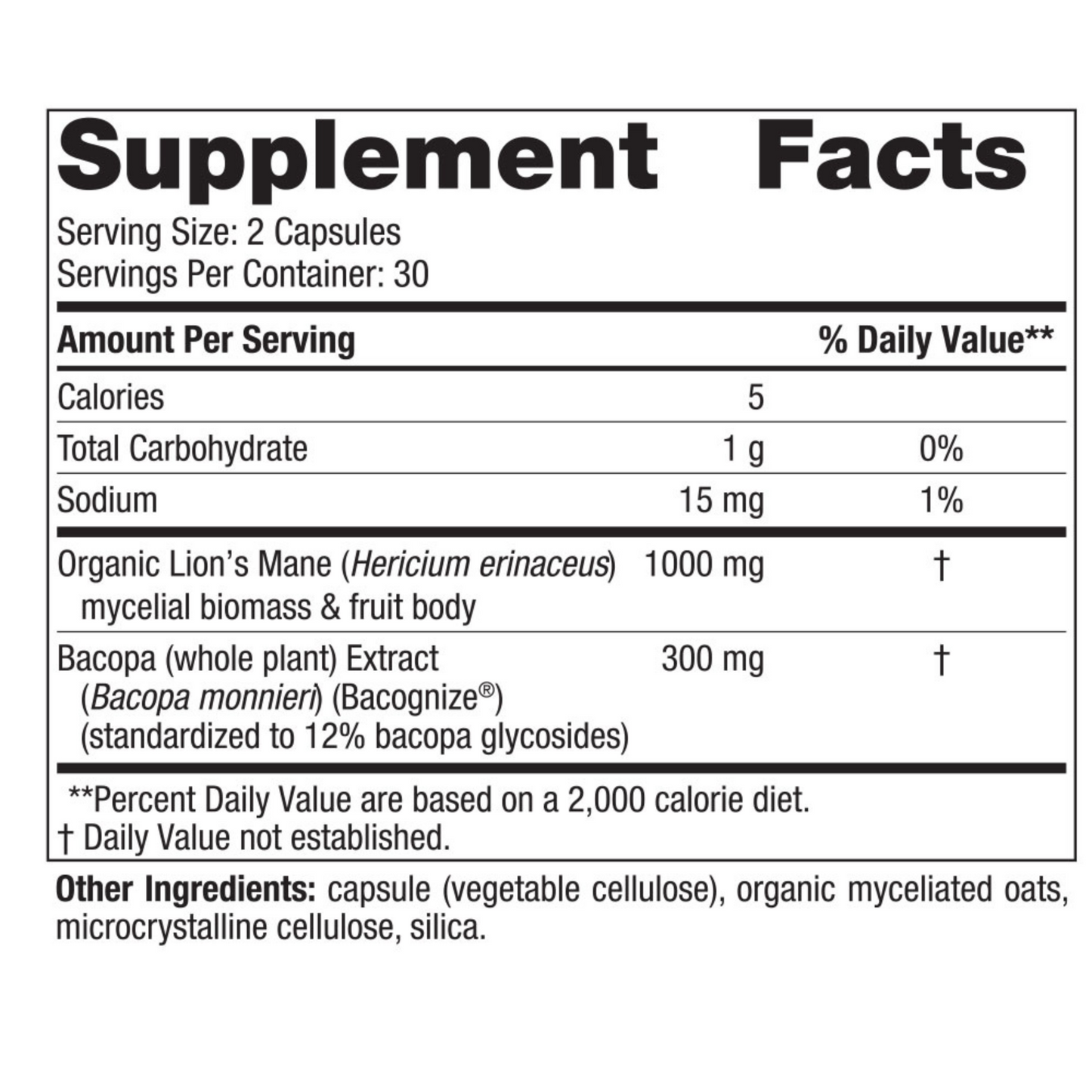 Nordic Naturals Cognition Mushroom Complex Capsules (60 count) #10085652