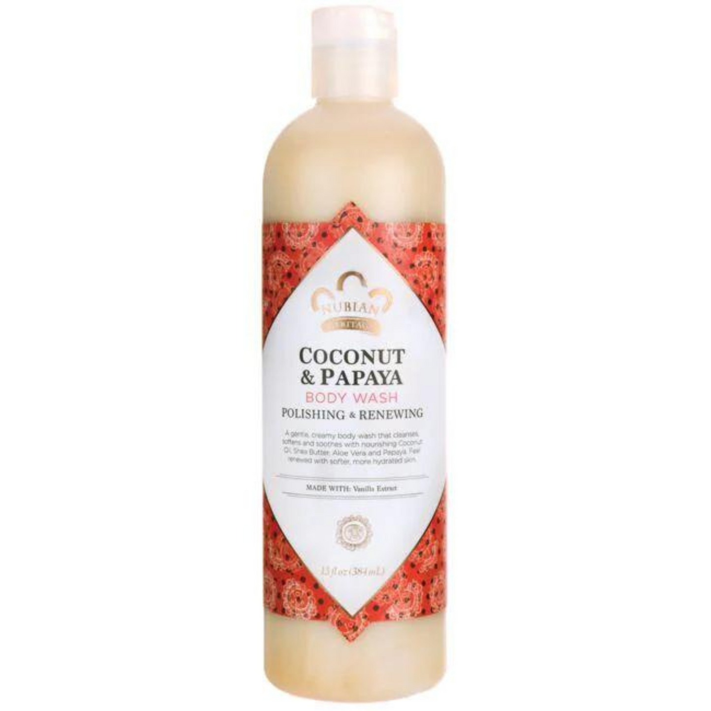 Primary Image of Nubian Heritage Coconut Papaya Body Wash (13 fl oz)
