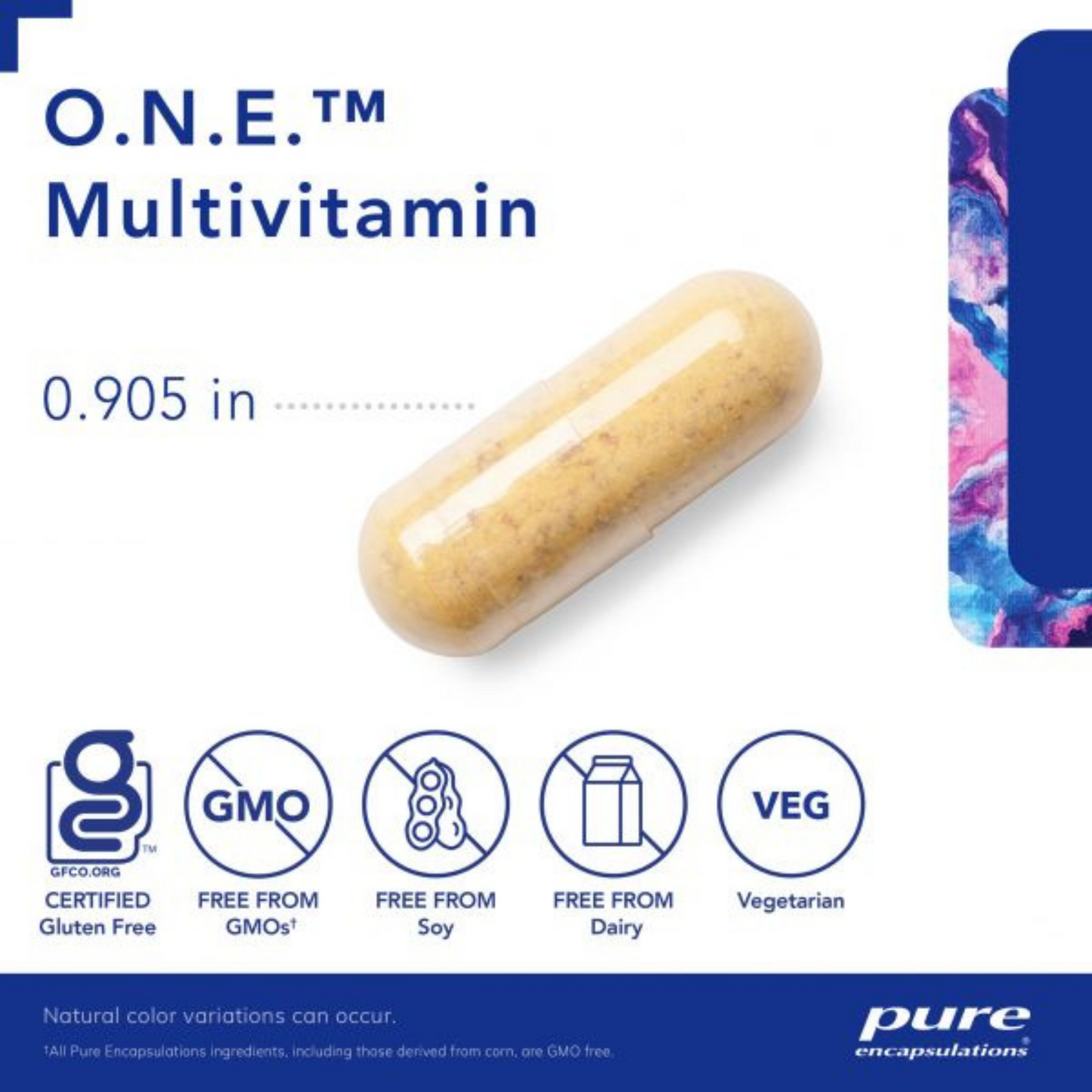 Pure Encapsulations O.N.E. Multivitamin Capsules (120 count) #10085816
