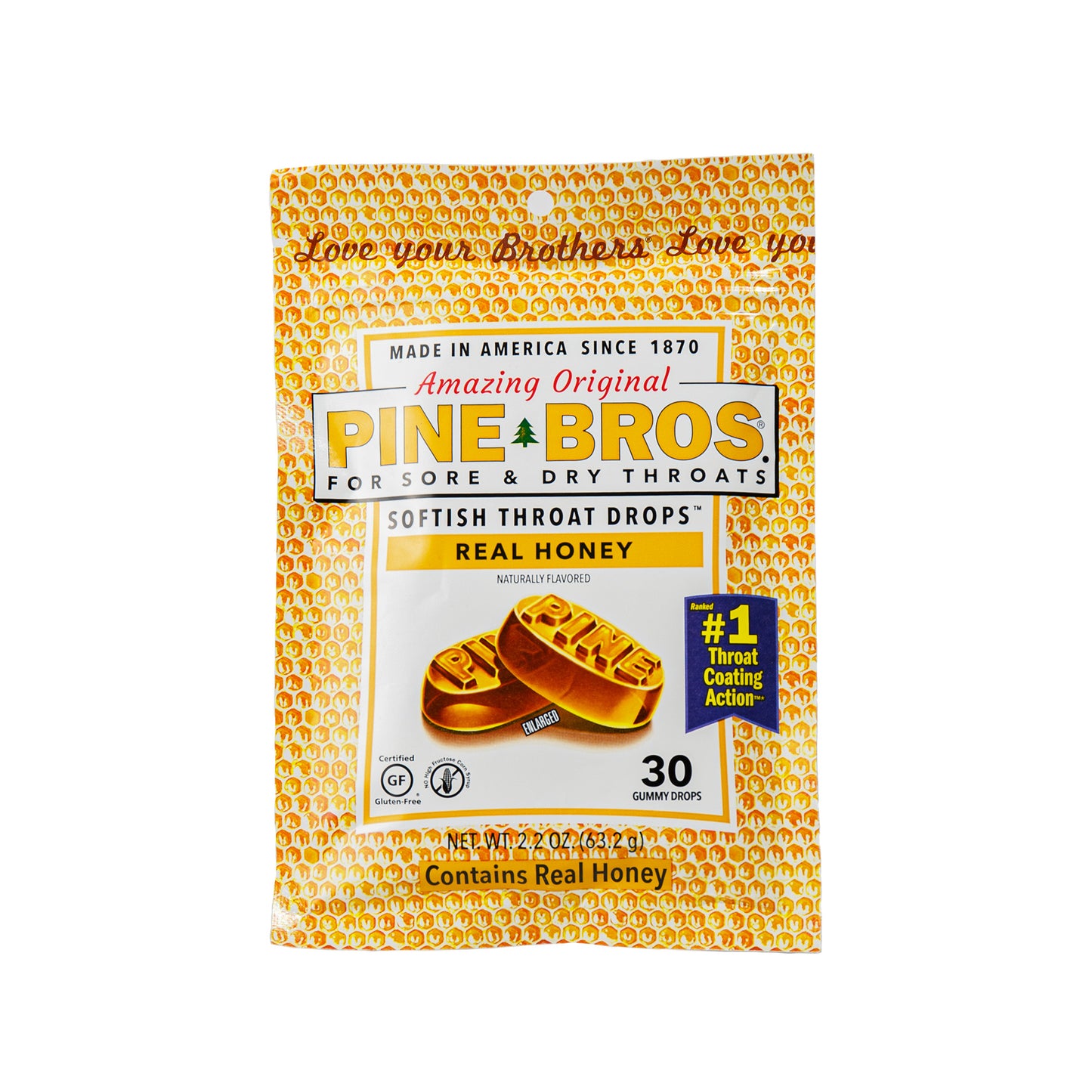 Primary image of Natural Honey Drops Bag