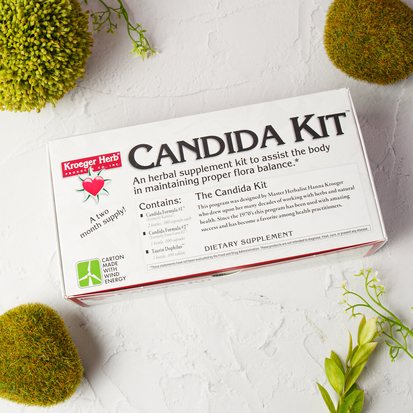 Kroeger Herb Candida Kit #24046