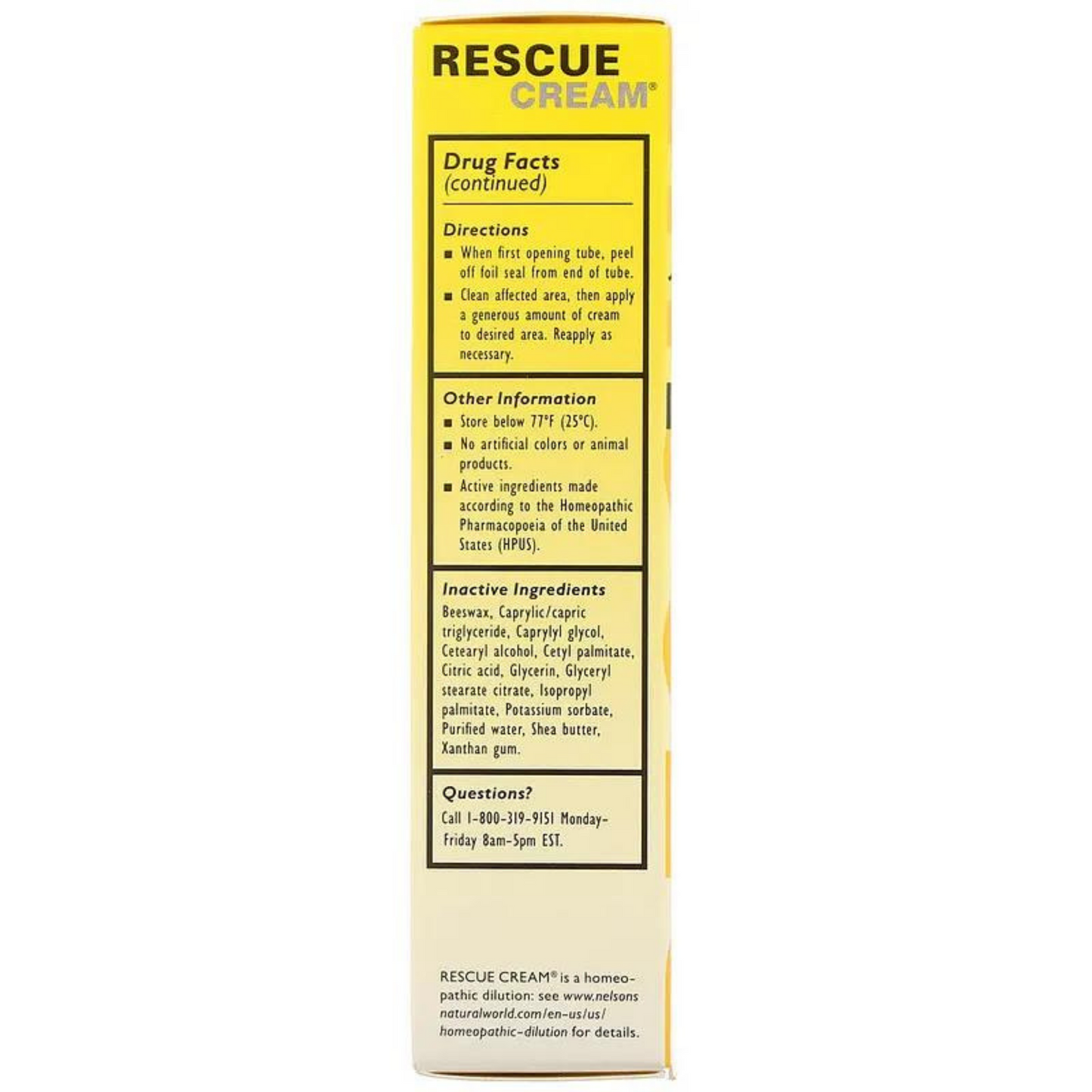 Nelson Bach Rescue Remedy Cream (30 g) #10066229