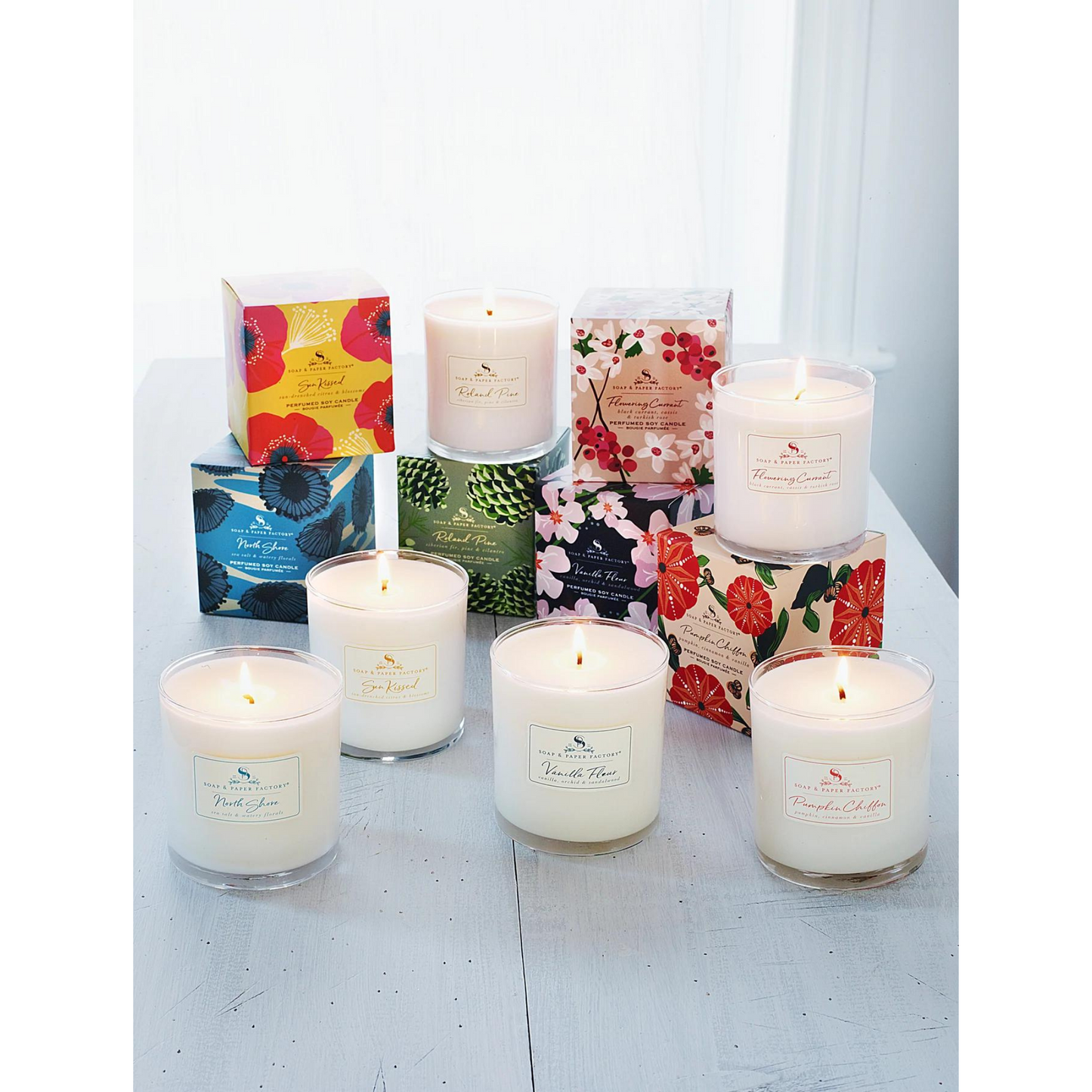 Soap & Paper Factory North Shore Large Soy Candle (9.5 oz) #10084879