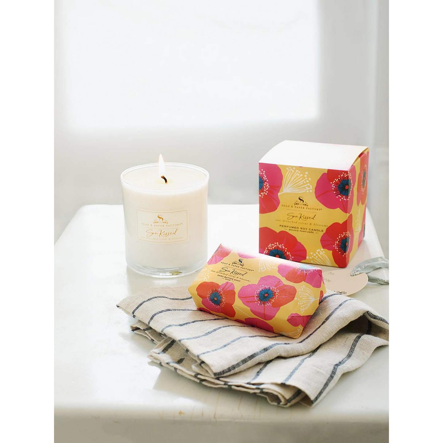 Soap & Paper Factory Sun Kissed Large Soy Candle (9.5 oz) #10084882