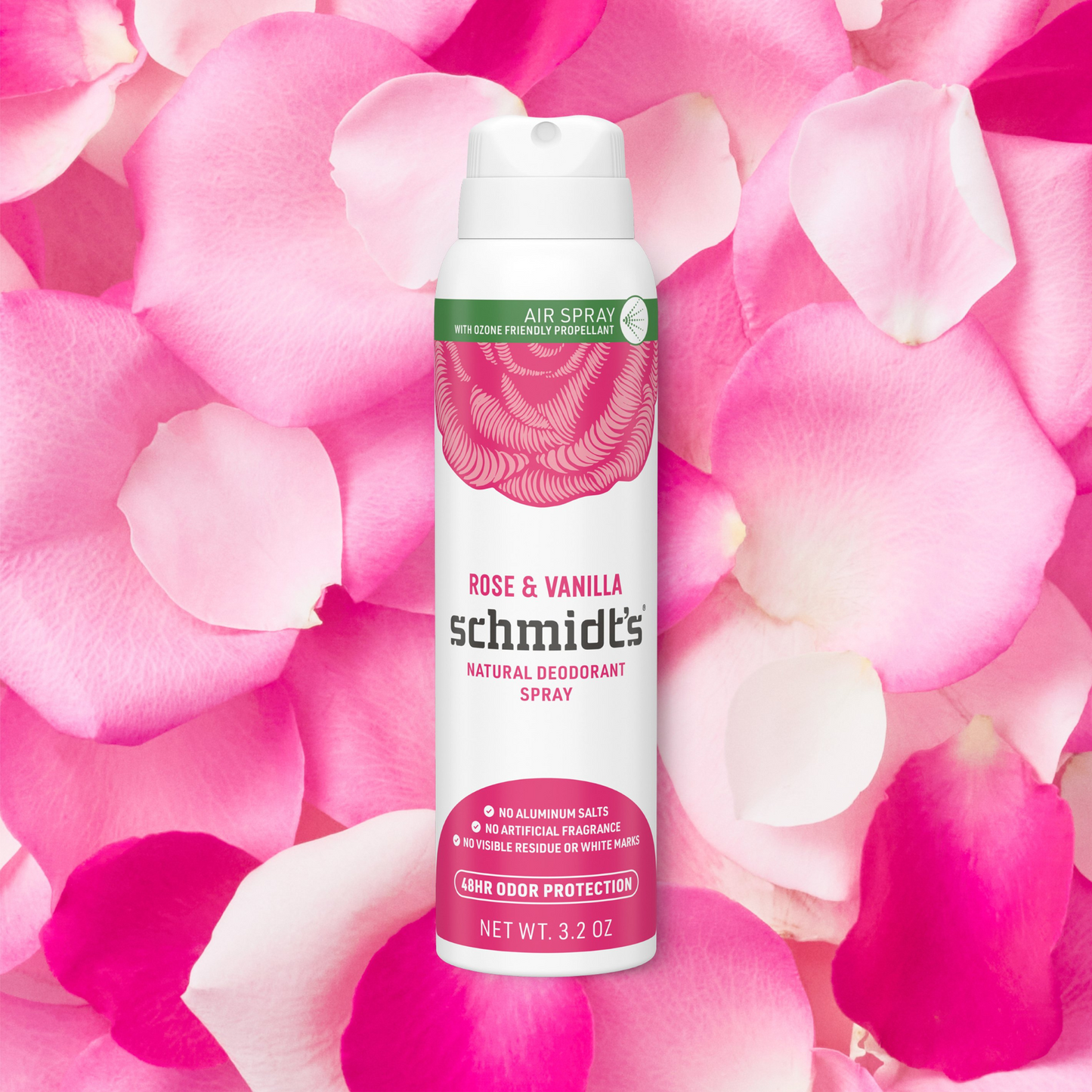 Schmidt's Spray Rose + Vanilla Deodorant (3.2 oz) #10085621