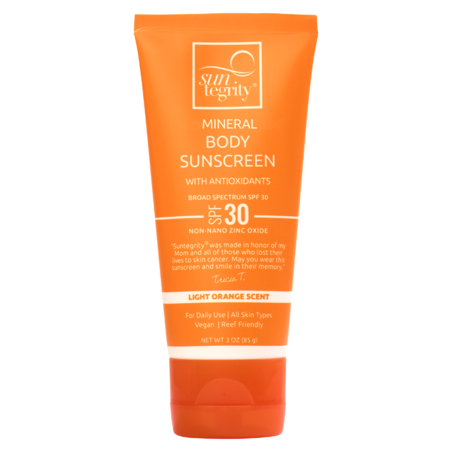 Primary Image of Suntegrity Skincare Mineral Body Sunscreen, Broad Spectrum SPF 30 (3 fl oz)