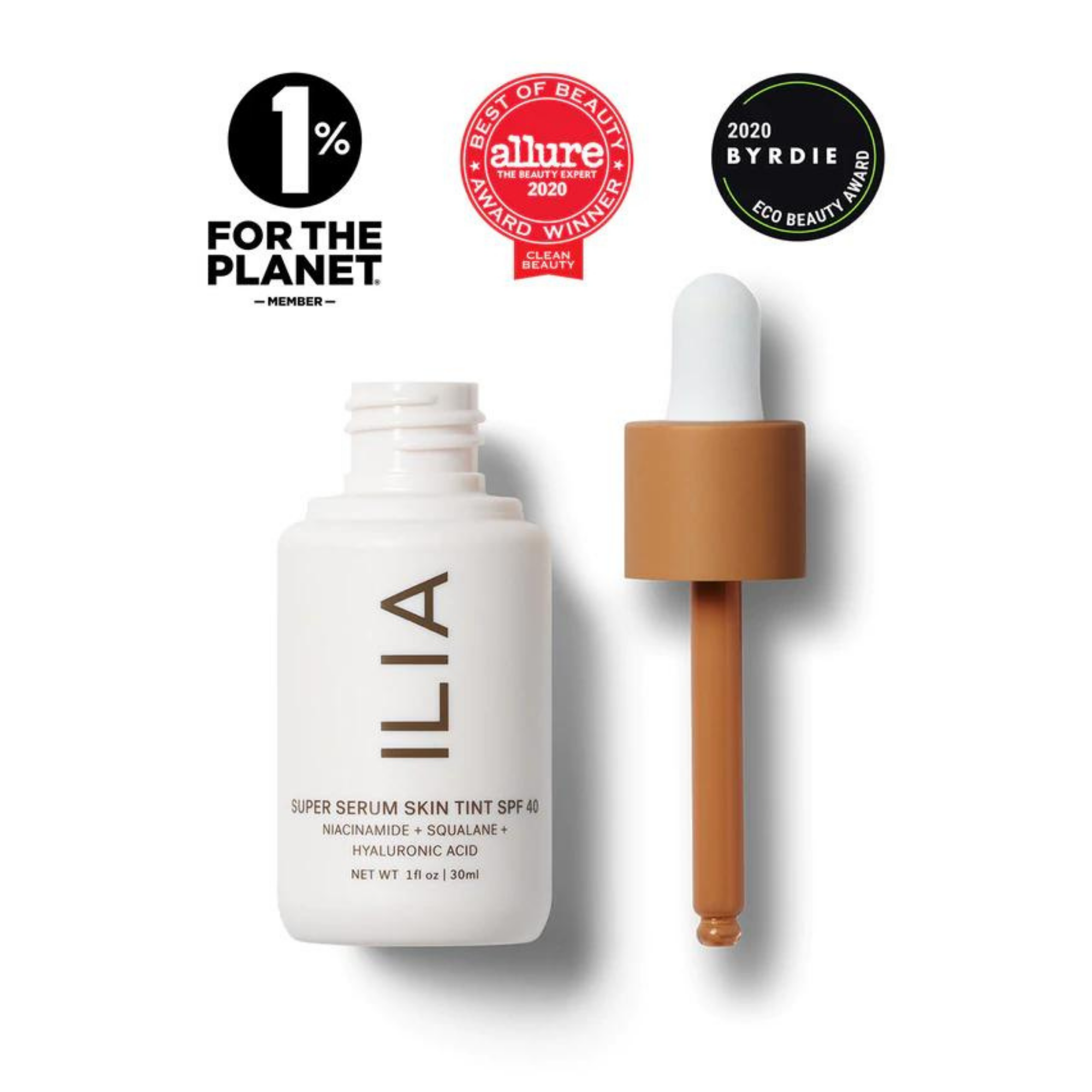 ILIA Super Serum Skin Tint SPF 40 in Rialto ST13.5 (1 fl oz