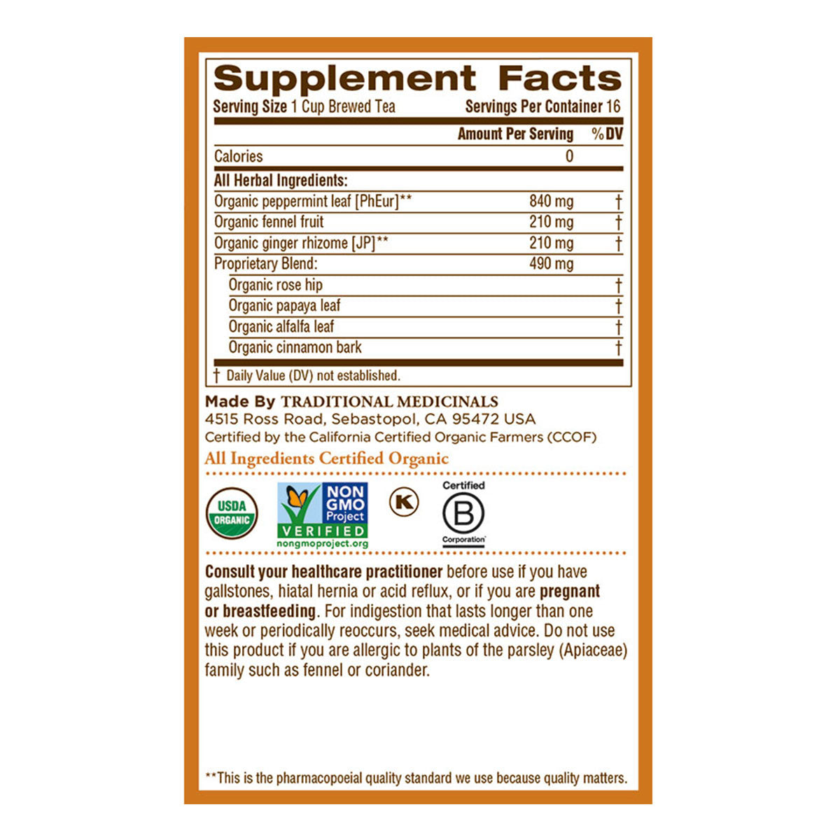 Alternate image of Belly Comfort Peppermint