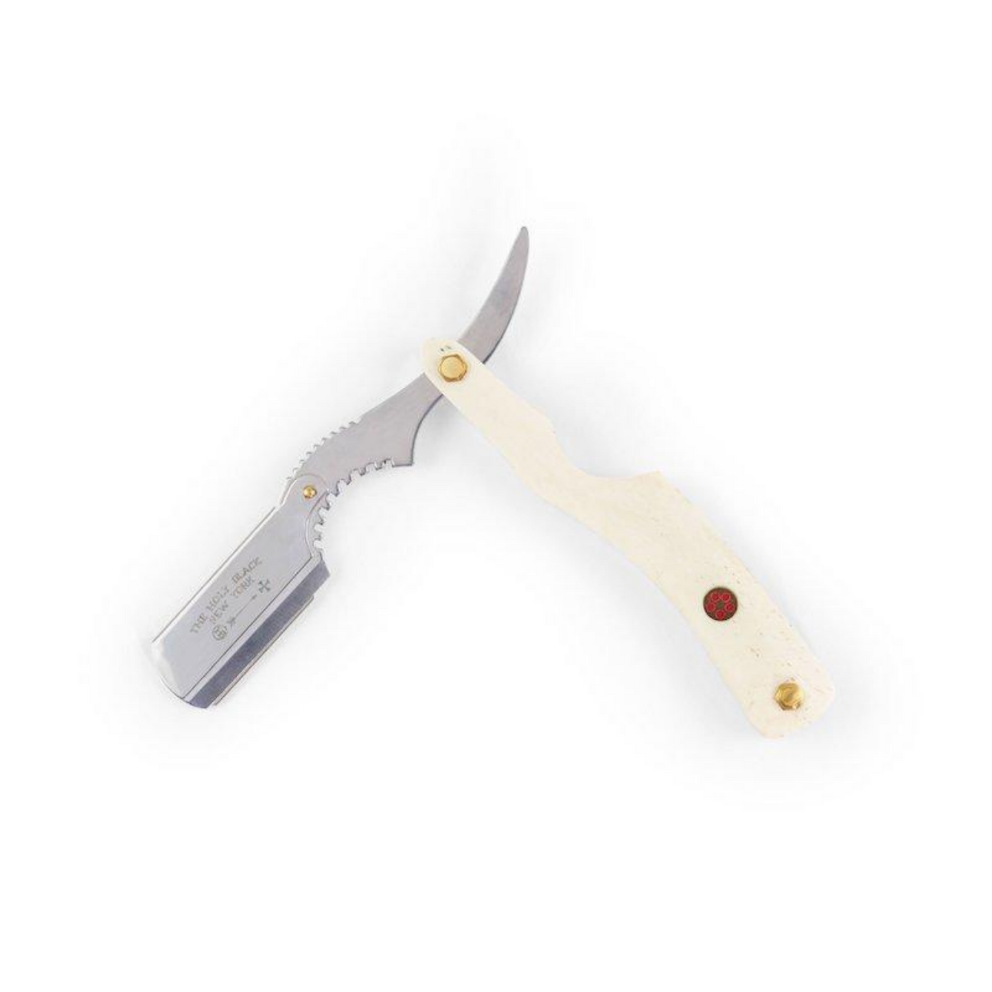 Primary Image of Barbers Straight Razor - Bone Handle