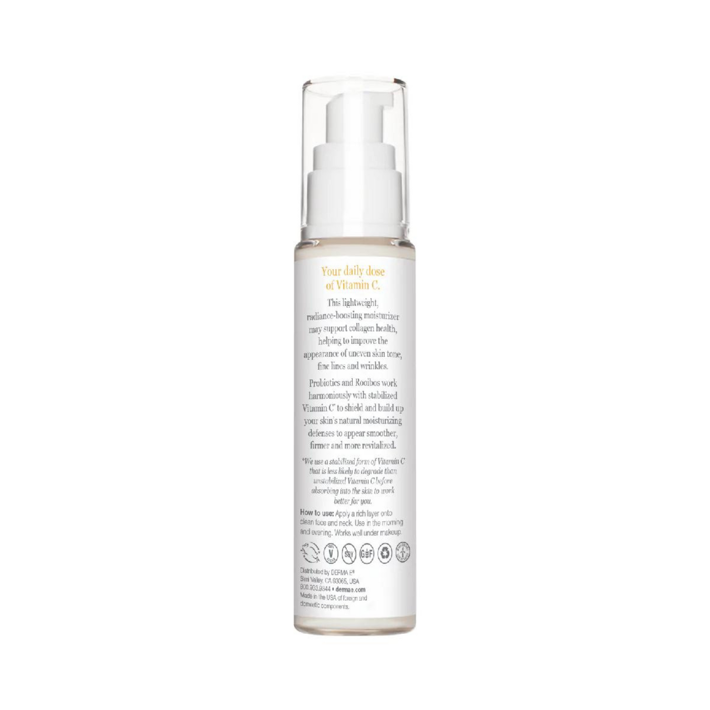 DERMA E Vitamin C Renewing Moisturizer (2 fl oz) #10085298