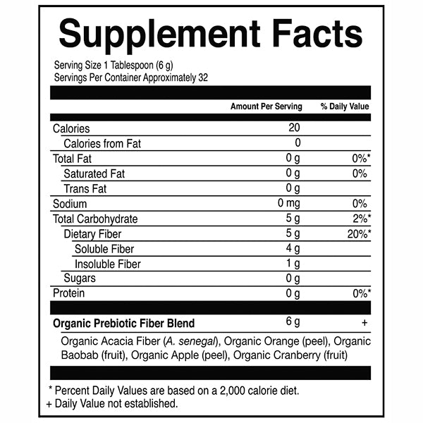 Alternate image of Organic Fiber Powder - Unflavored