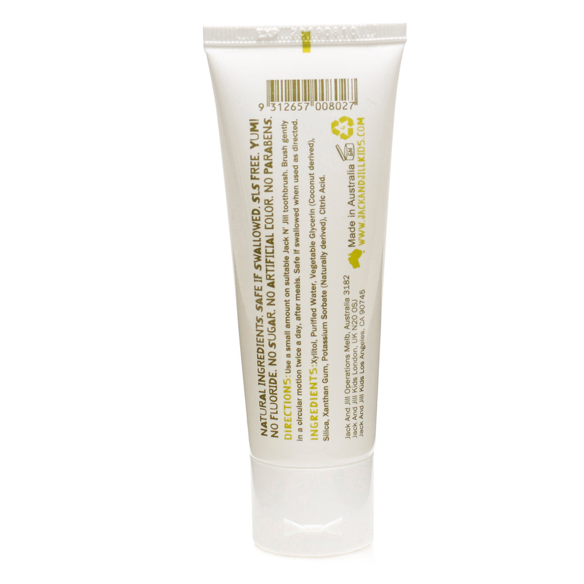 Alternate image of Flavor Free Natural Toothpaste