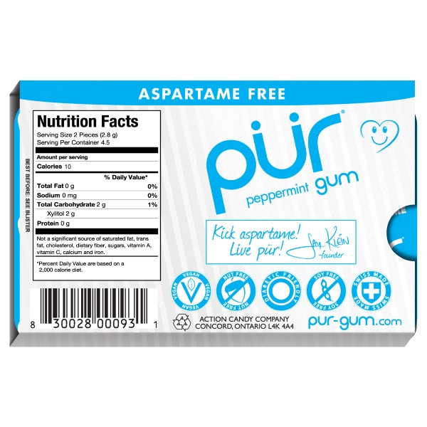 Alternate image of PUR Gum Peppermint Pack