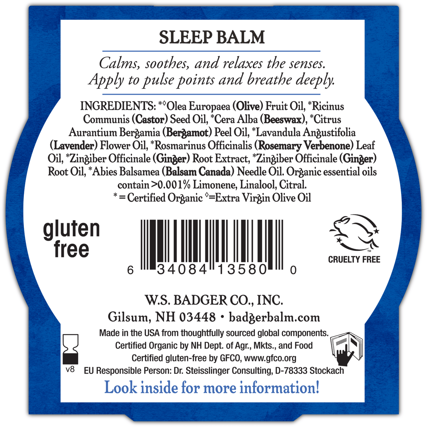 Alternate Image of Sleep Balm Large Tin Back
