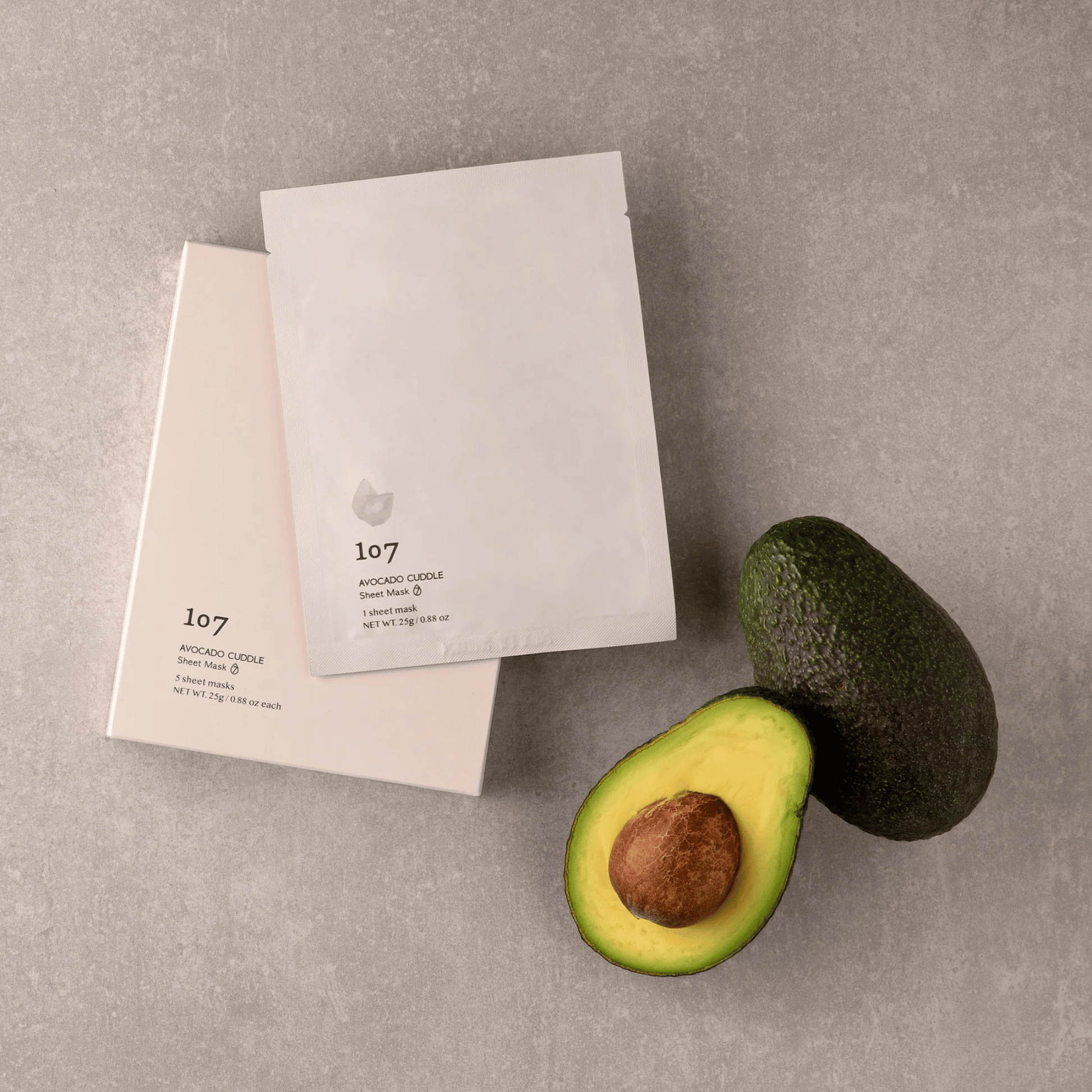Alternate Image of AVOCADO CUDDLE Sheet Mask, sheet mask in light pink wrapper