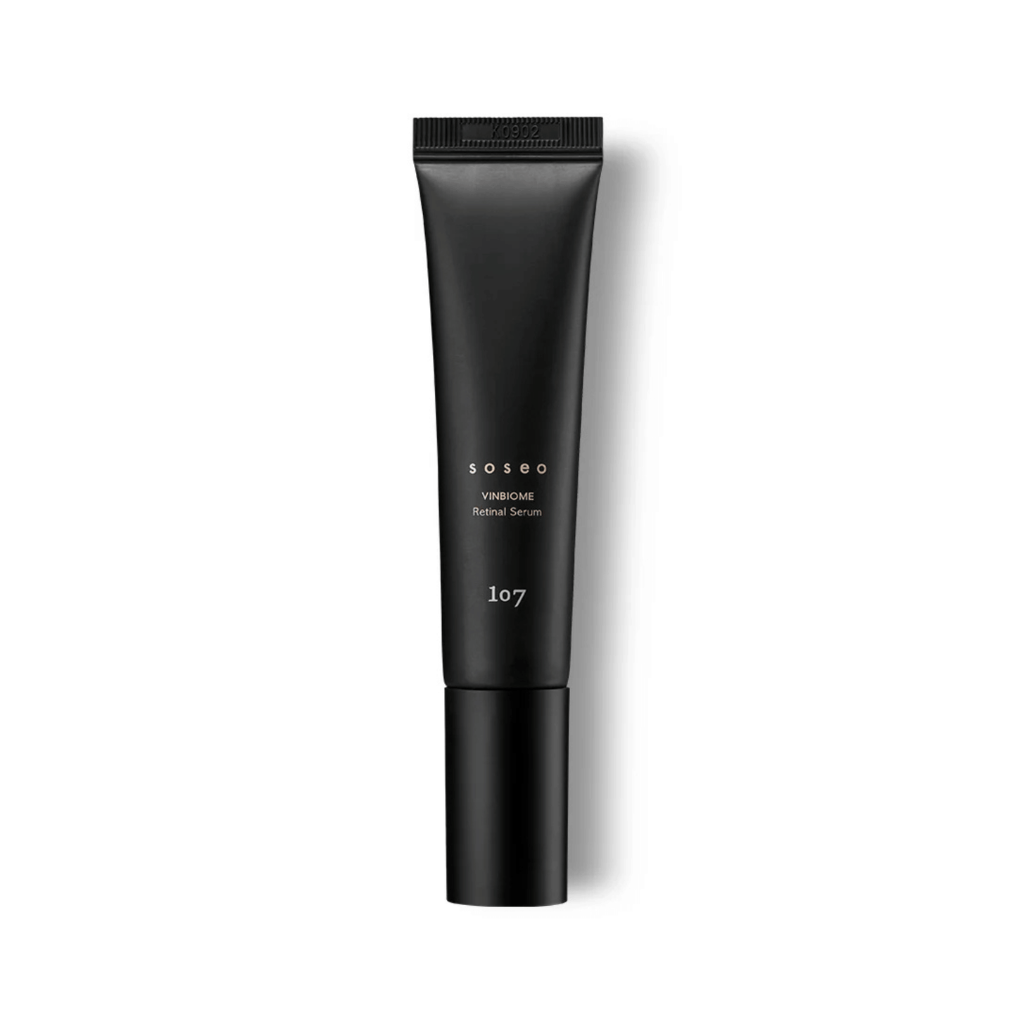 Primary Image of soseo VINBIOME Retinal Serum, black skincare tube