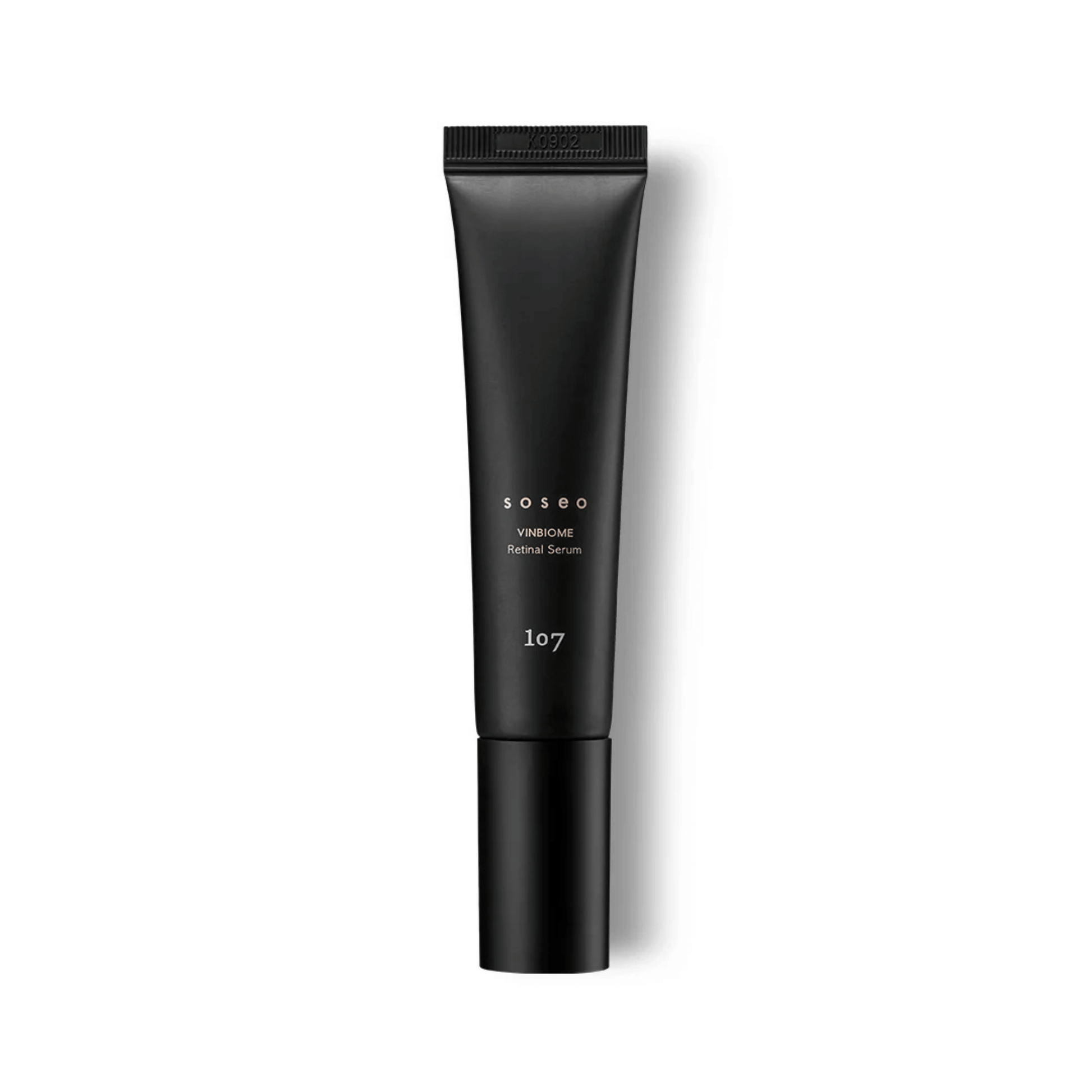 Primary Image of soseo VINBIOME Retinal Serum, black skincare tube