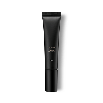 Primary Image of soseo VINBIOME Retinal Serum, black skincare tube