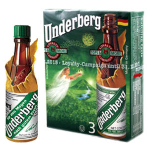 Underberg Full Case of Underberg 3 Packs (120 total) (120 count) #10070085