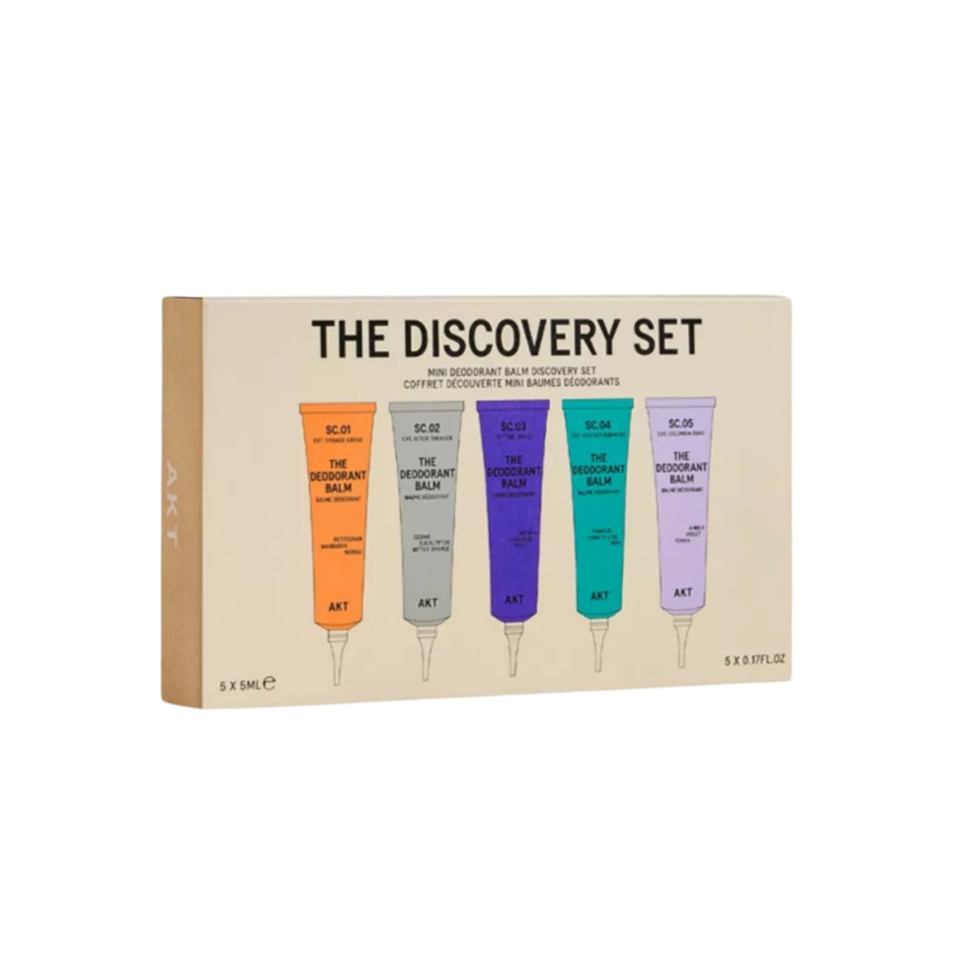 Primary image of AKT Mini Deodorant Balm Gift Set (5 pc)