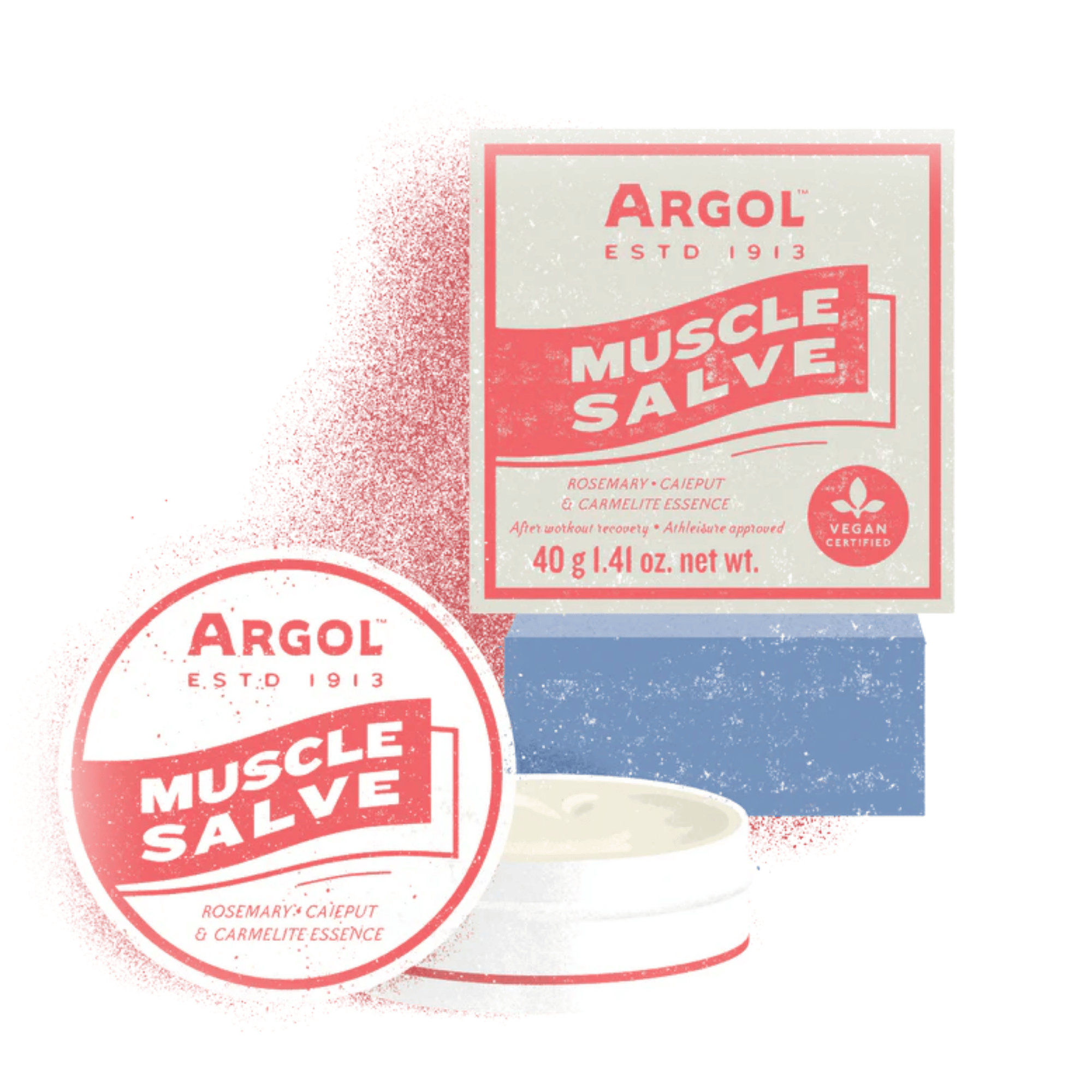 Argol Contains Argol Muscle Salve (40 g) – Smallflower