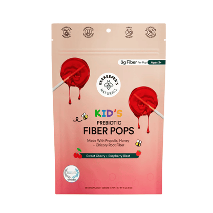 Primary image of Beekeeper's Naturals Kid’s Prebiotic Fiber Pops (15 ct)