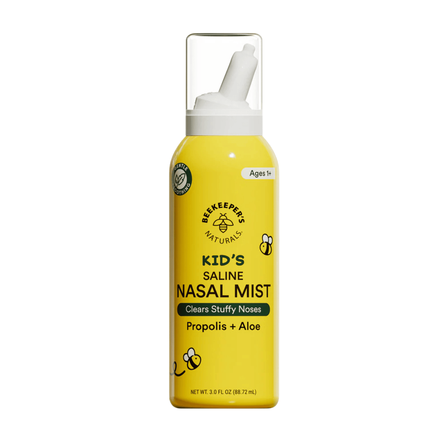 Primary image of Beekeeper's Naturals Kid’s Saline Nasal Mist (3 fl oz)