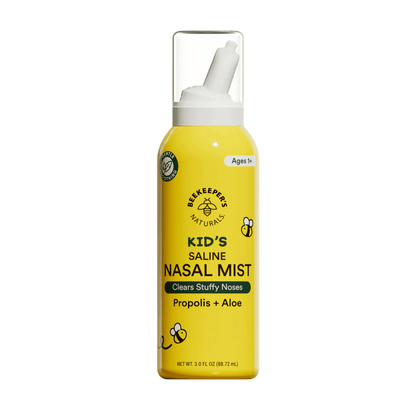 Primary image of Beekeeper's Naturals Kid’s Saline Nasal Mist (3 fl oz)