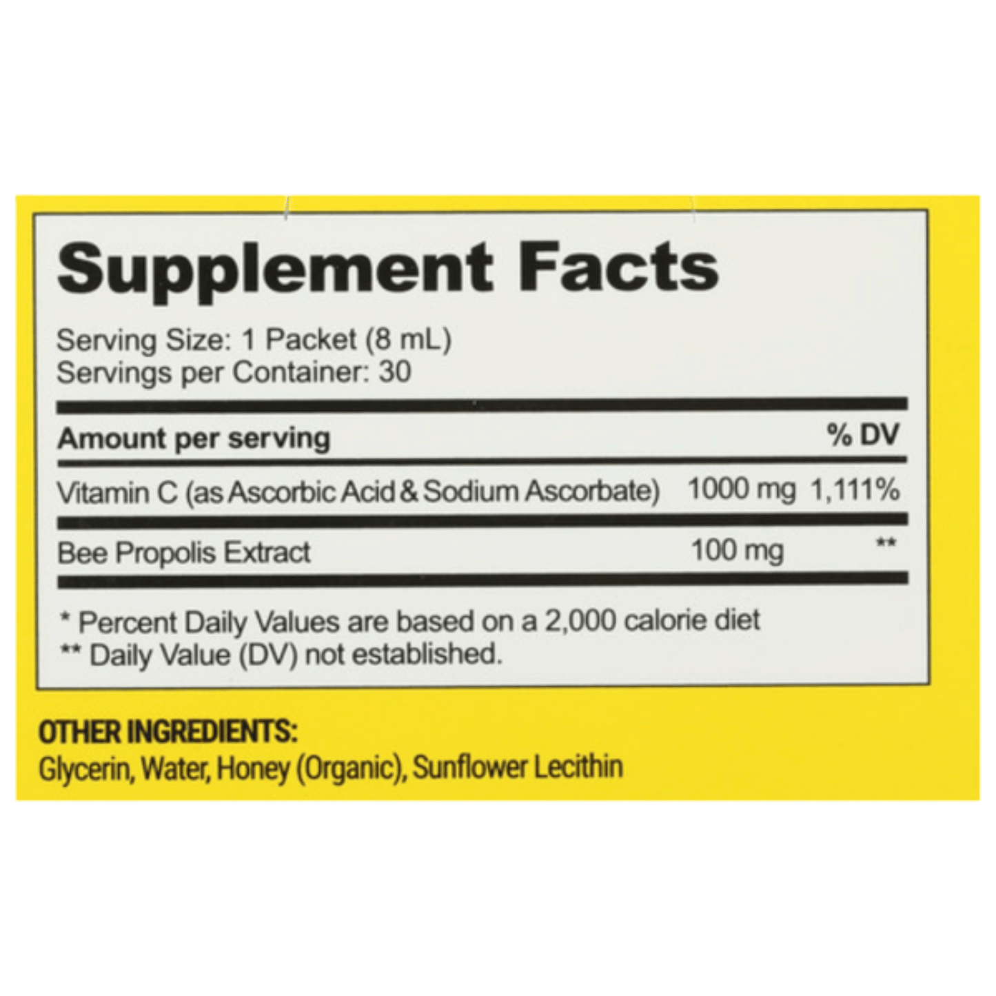 Alternate image of Beekeeper's Naturals Propolis Vitamin C Liposomal Packs (30 ct)