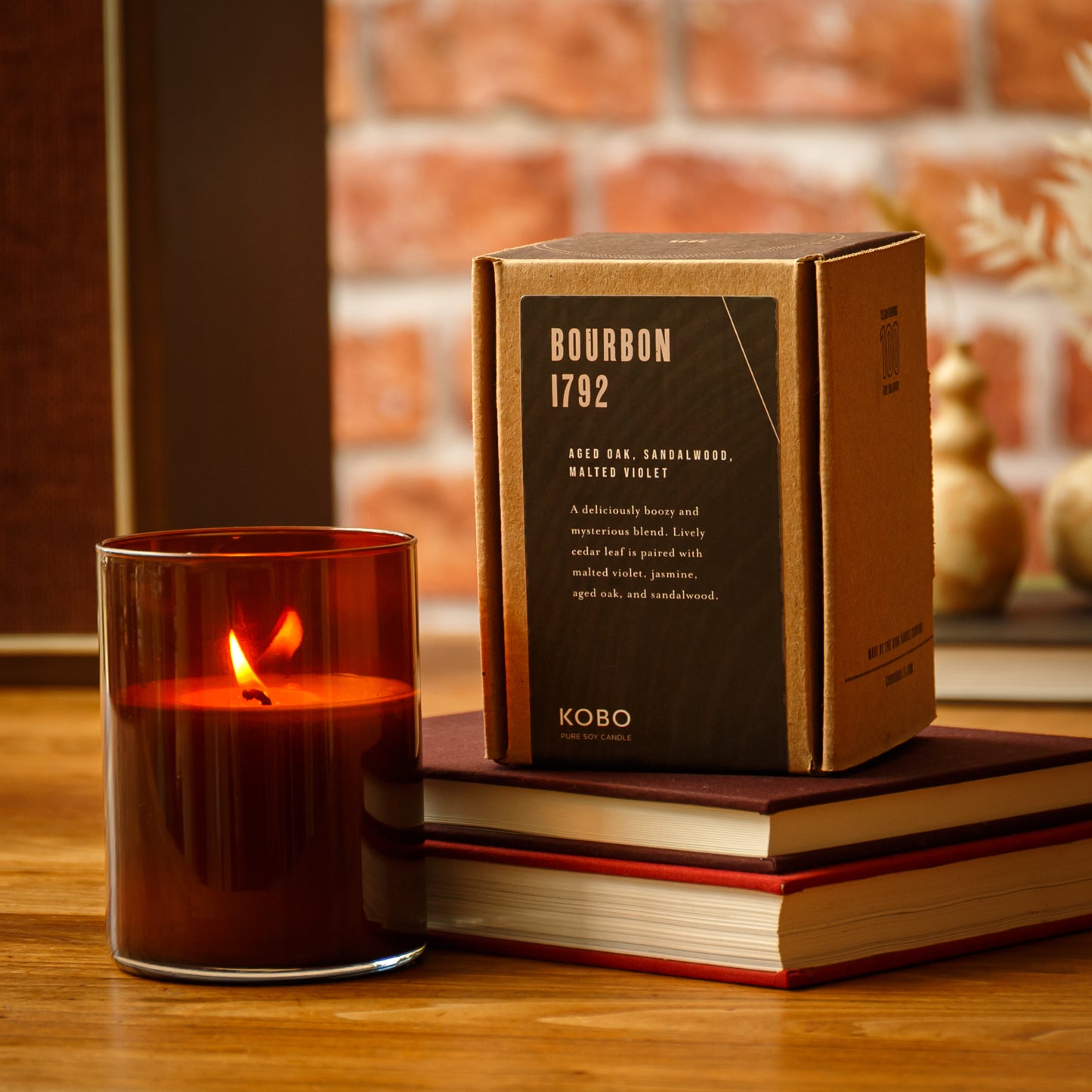 Alternate Image of Bourbon 1792 Woodblock Candle