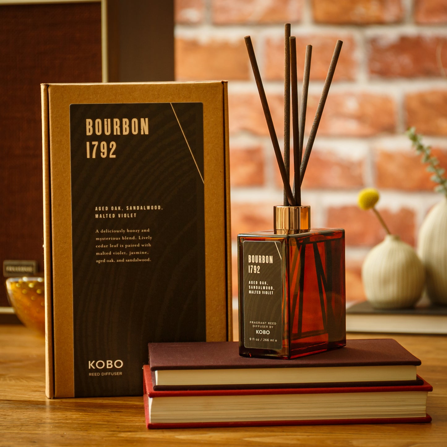 Alternate Image of Bourbon 1792 Woodblock Reed Diffuser