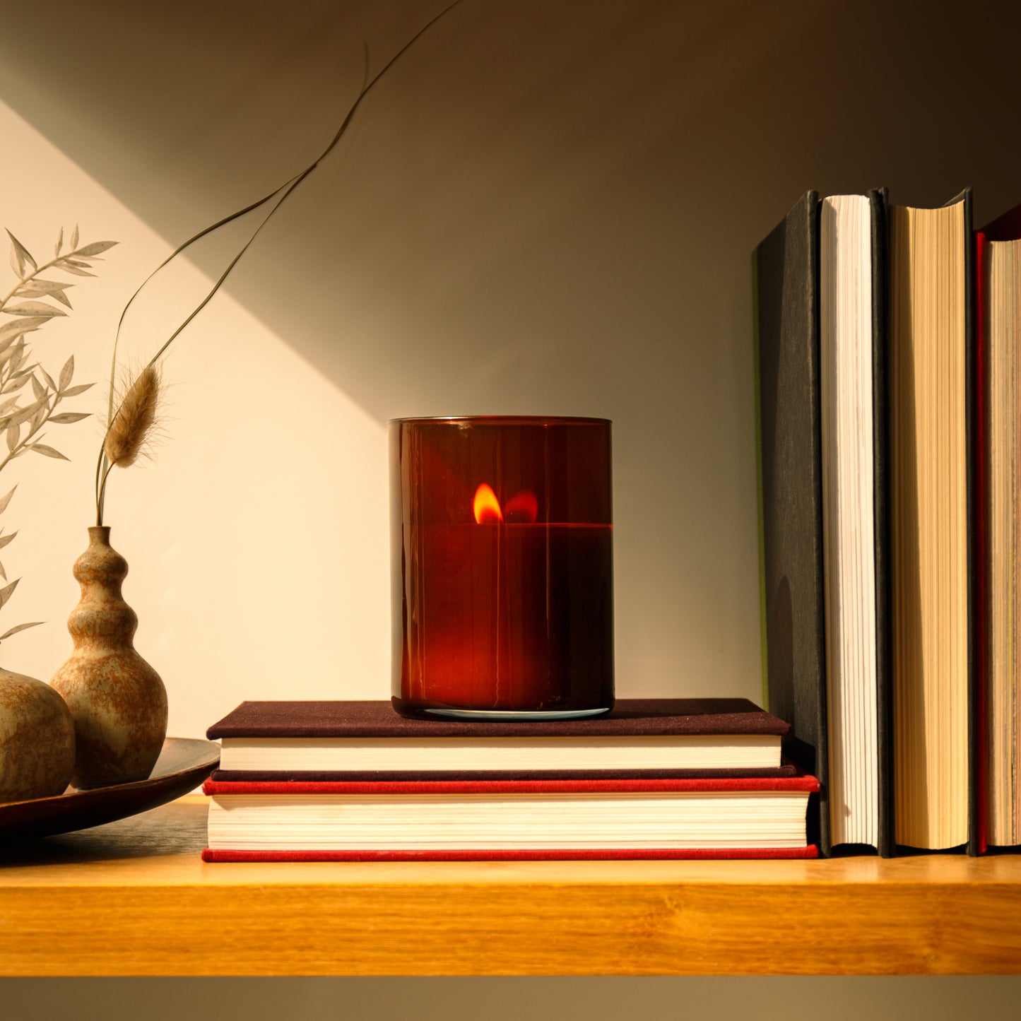 Alternate Image of Woodblock Candle												