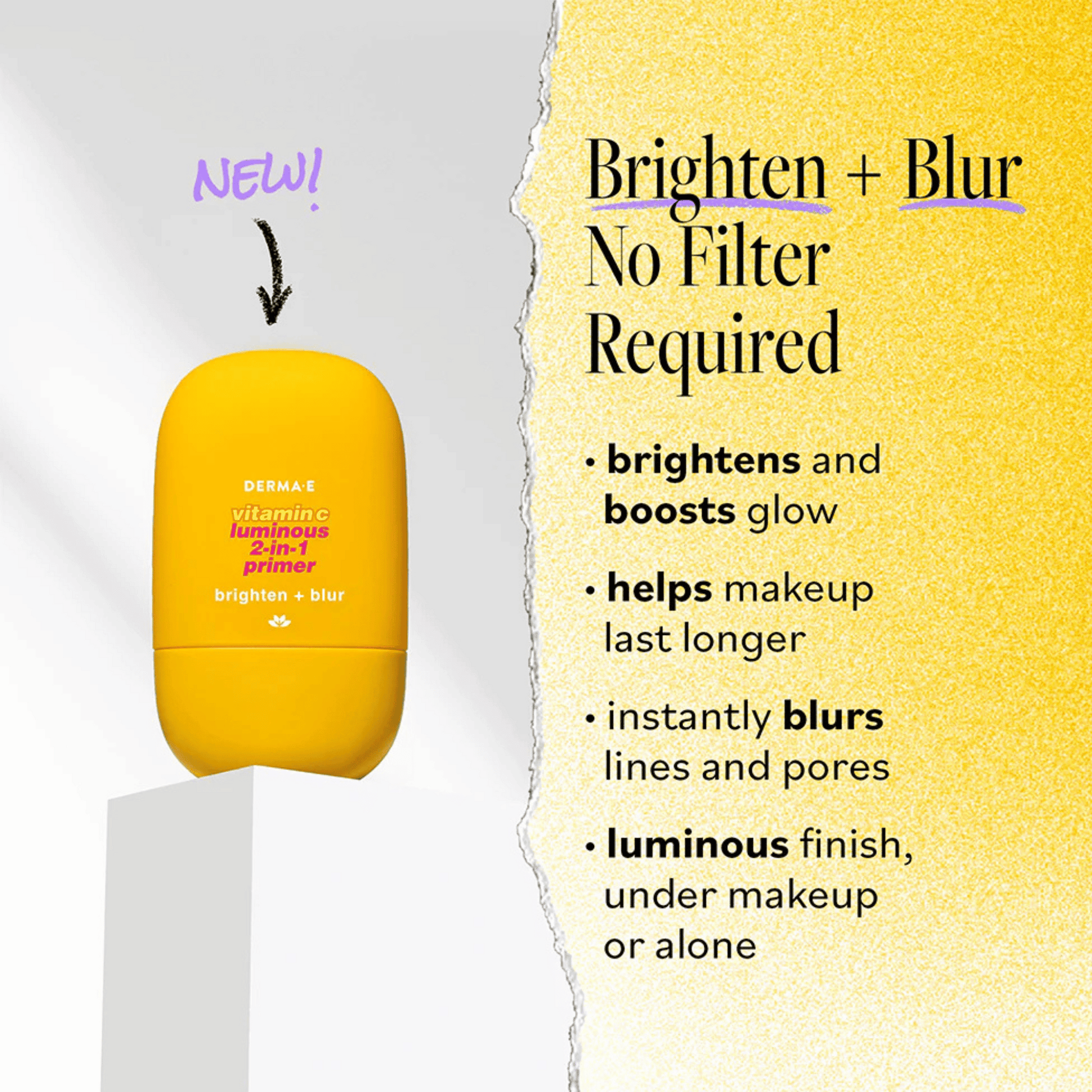 Alternate image of DERMA E Vitamin C Luminous 2-in-1 Primer