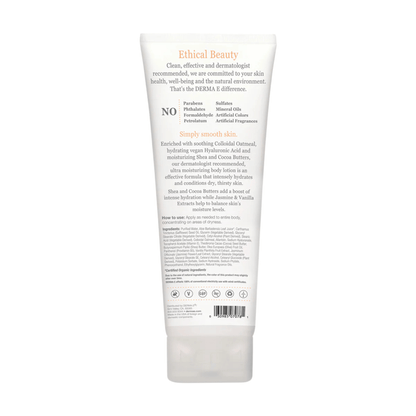 Alternate image of DERMA E Hydrating Shea Body Lotion Jasmine and Vanilla (8 fl oz)
