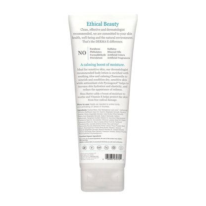 Alternate image of DERMA E Vitamin E Fragrance Free Therapeutic Shea Body Lotion 