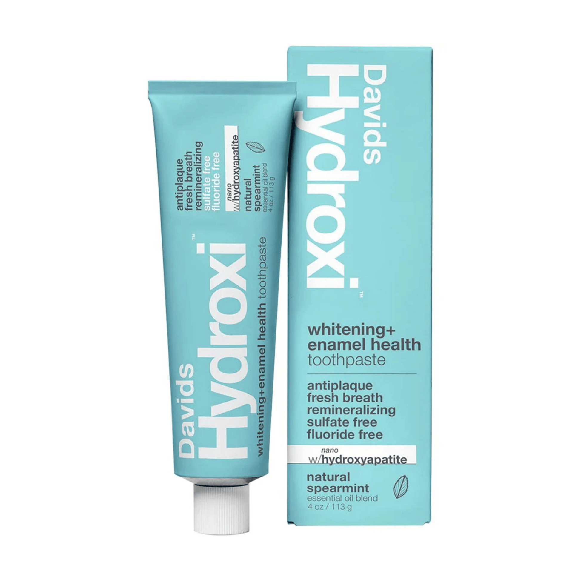 Alternate image of Davids Hydroxi Natural Spearmint Whitening + Enamel Health Toothpaste (4 oz)