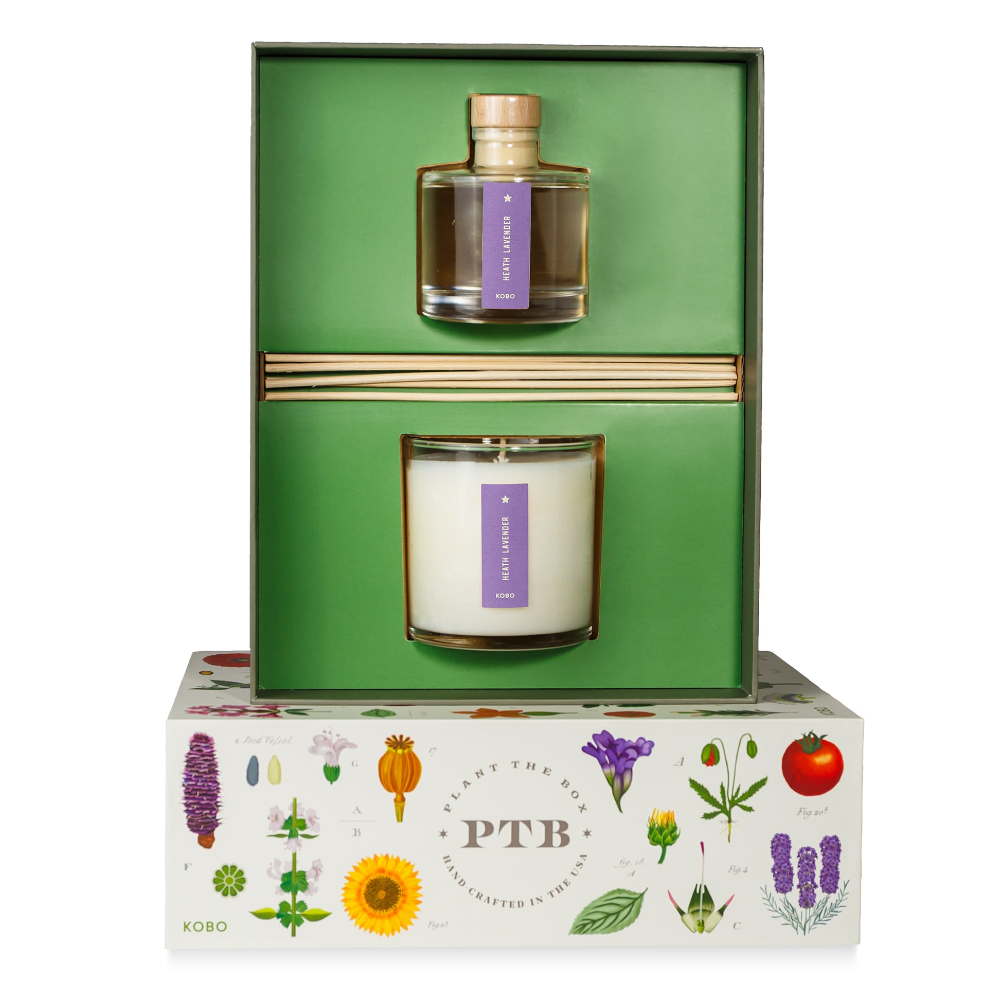 lavender plant gift set KOBO Lavender Plant the Box Heath Duo Gift Set (2 piece) #10090493