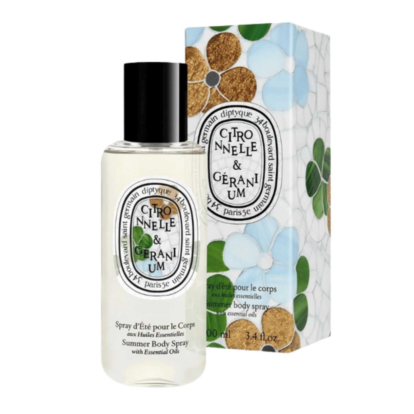 Primary image of Diptyque Limited Edition Citronelle and Geranium Summer Body Spray 130ml