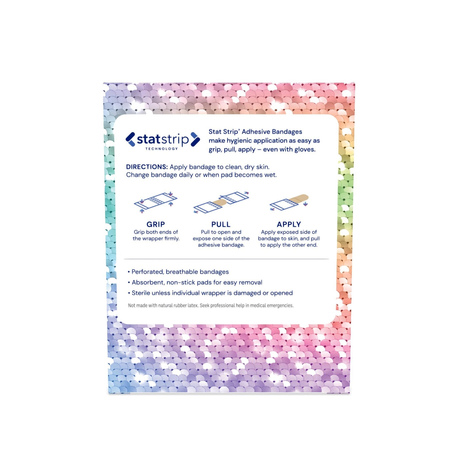 Alternate image of Dukal Glitter Bandage Strips (100 ct)