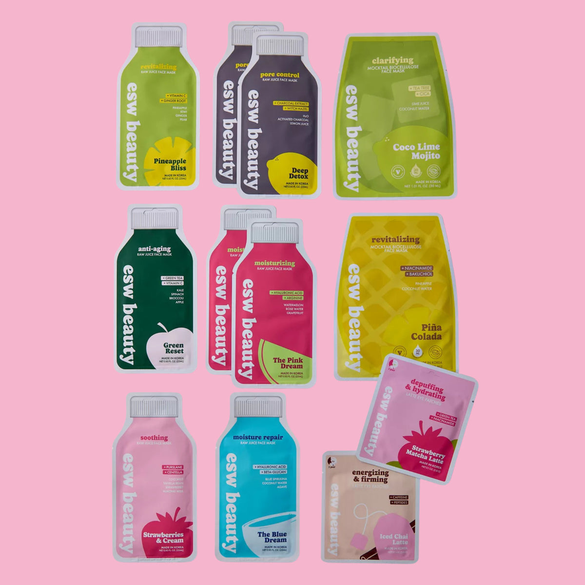 Alternate image of ESW Beauty 12 Days of Face Masks Advent Set