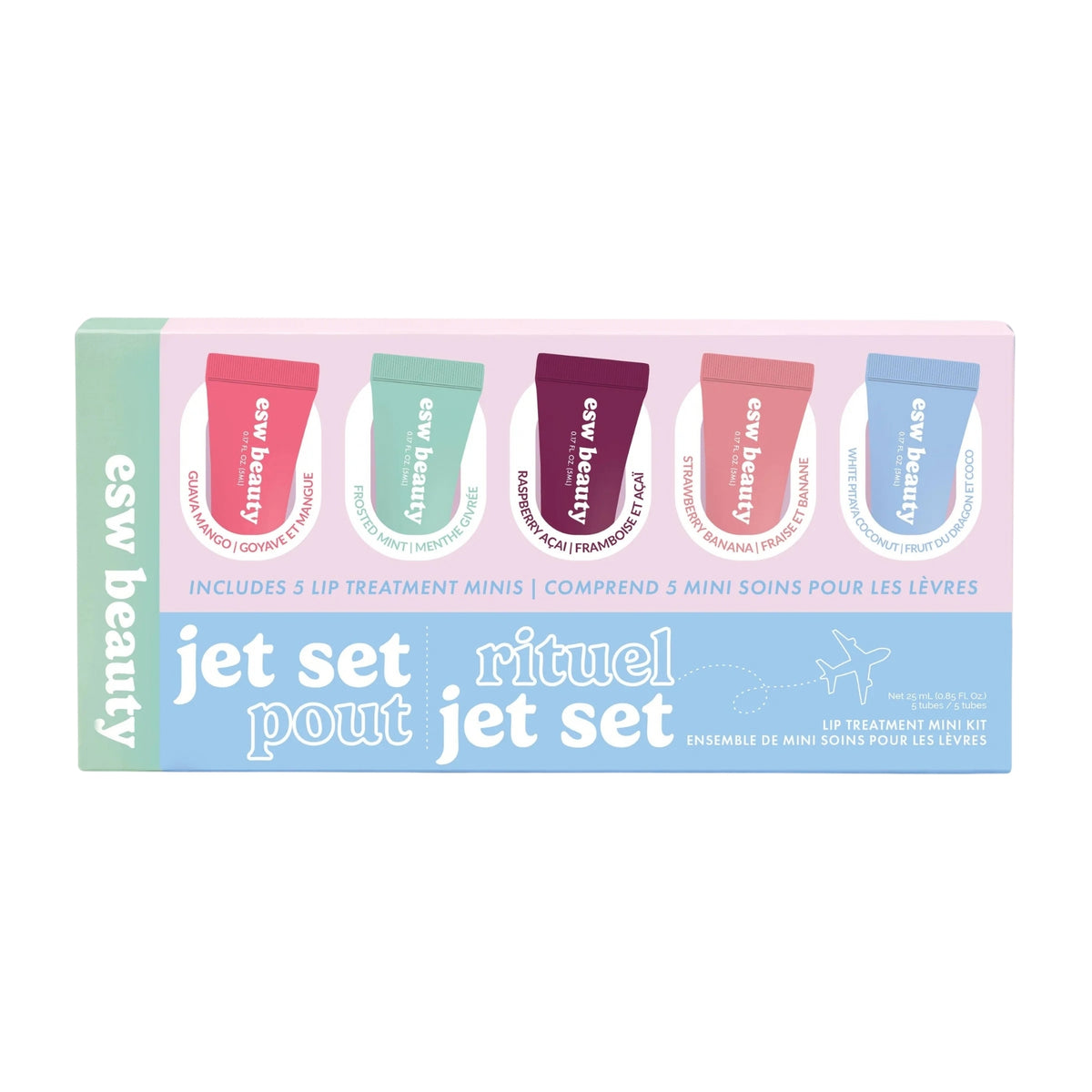 Primary image of ESW Beauty Jet Set Pout Mini Lip Treatment Kit