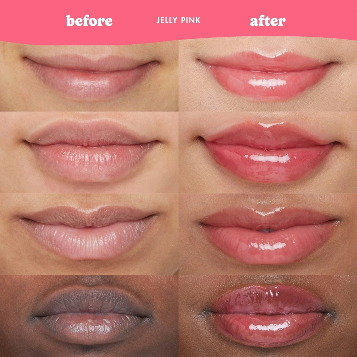 Alternate image of ESW Beauty Pink Sorbet Perfect Pout Lip Kit swatch