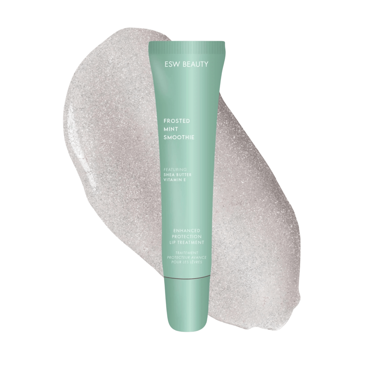 Primary image of ESW Beauty Holiday Frosted Mint Smoothie Enhanced Protection Lip Treatment 