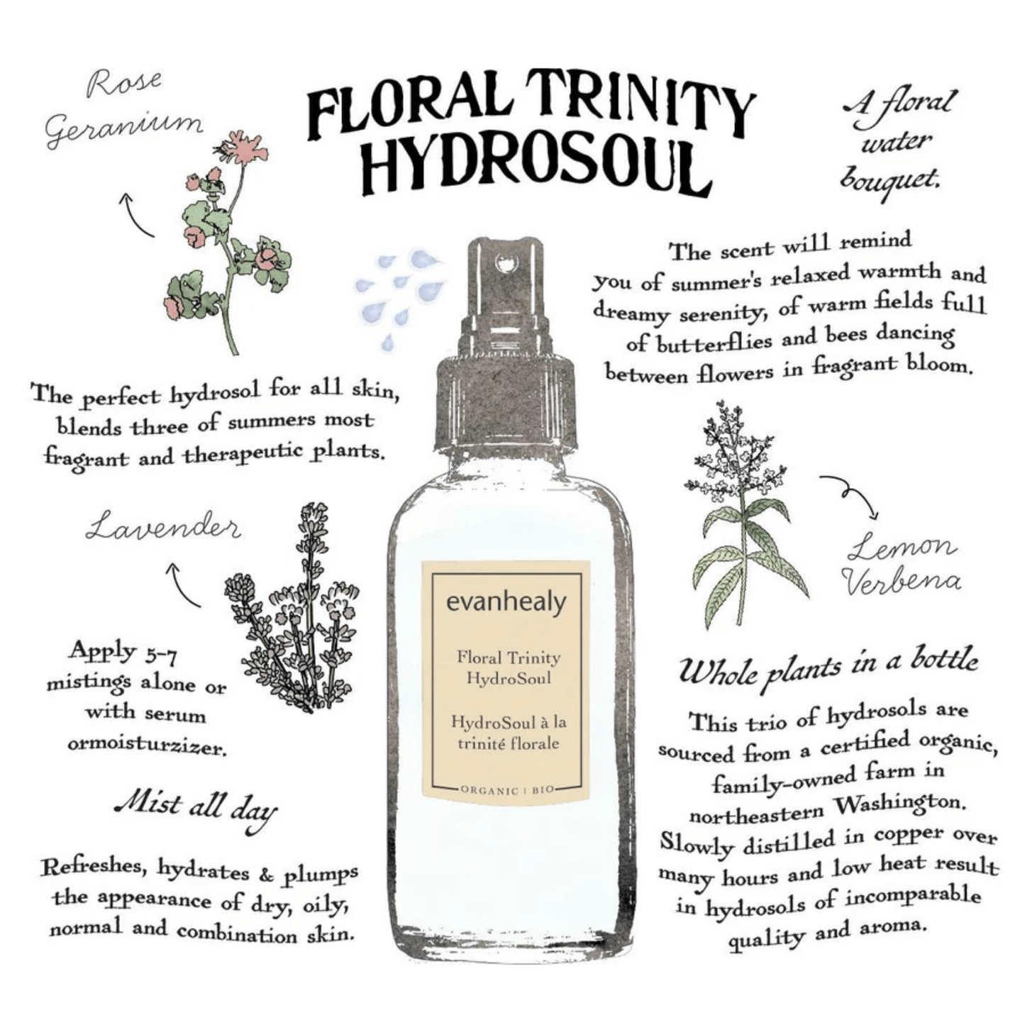 Alternate image of evanhealy Floral Trinity Facial Tonic HydroSoul