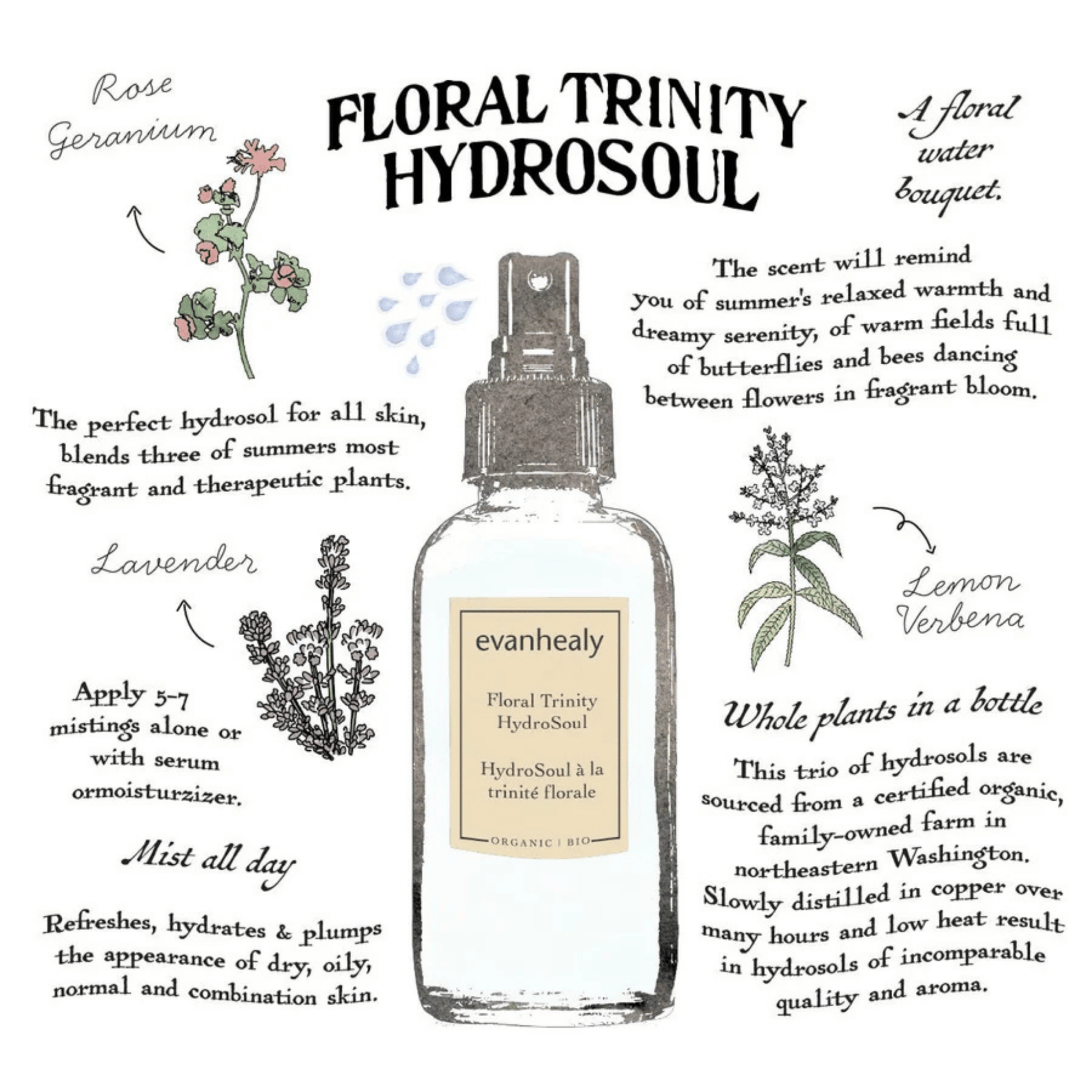 Alternate image of evanhealy Floral Trinity Facial Tonic HydroSoul