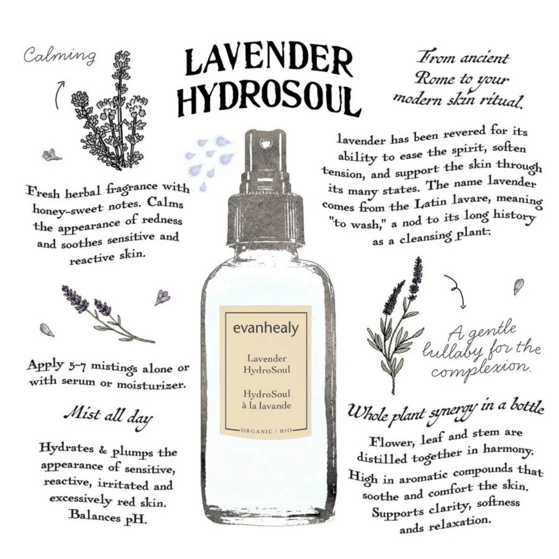 Alternate image of evanhealy Lavender Facial Tonic HydroSoul